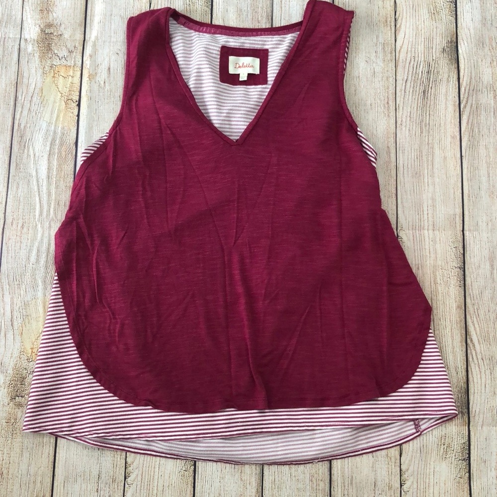 NWOT DELETTA SIZE S TANK TOP